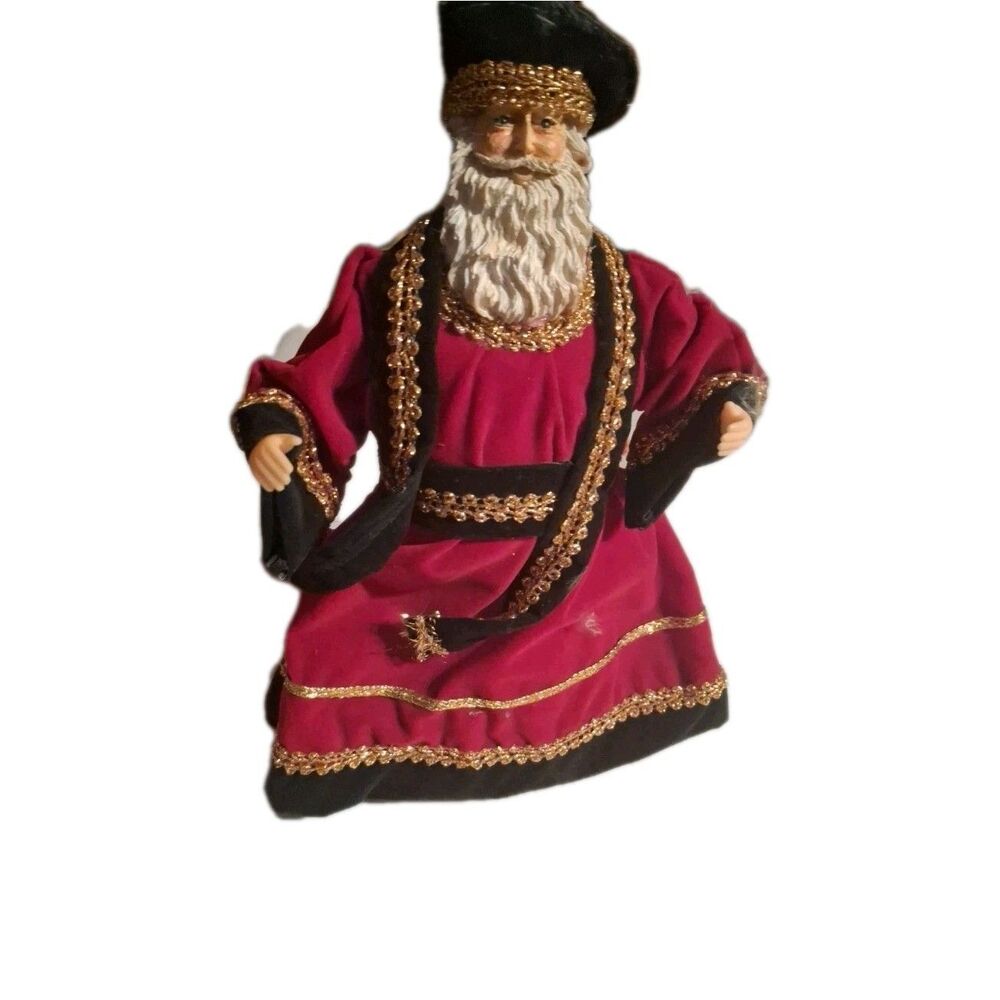 Angel Tree Topper Figurine Vintage, 10.5" Tall